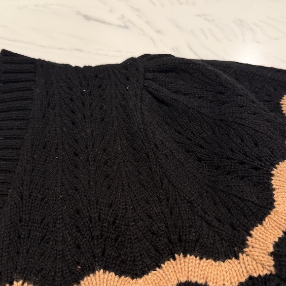 NWT Rails Isla Stripe Cardigan in a black and camel colorway. Size M - Picture 10 of 10